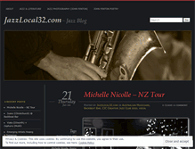 Tablet Screenshot of jazzlocal32.com